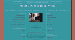 Desktop Screenshot of josephjohnvisser.nl